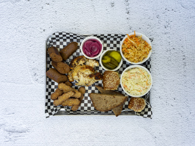 Vege BBQ plate