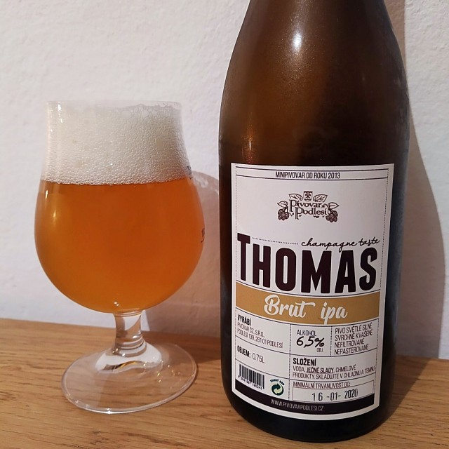 Podleský Thomas Brut IPA 12°