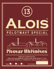 Uhříněves - Alois 13°polotmavý speciál 