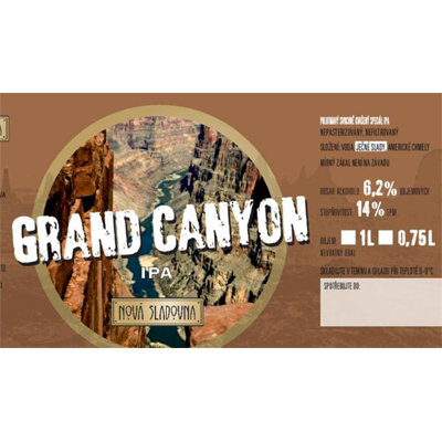 Nová Sladovna Grand Canyon 14° IPA